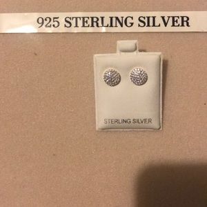 Sterling silver earring